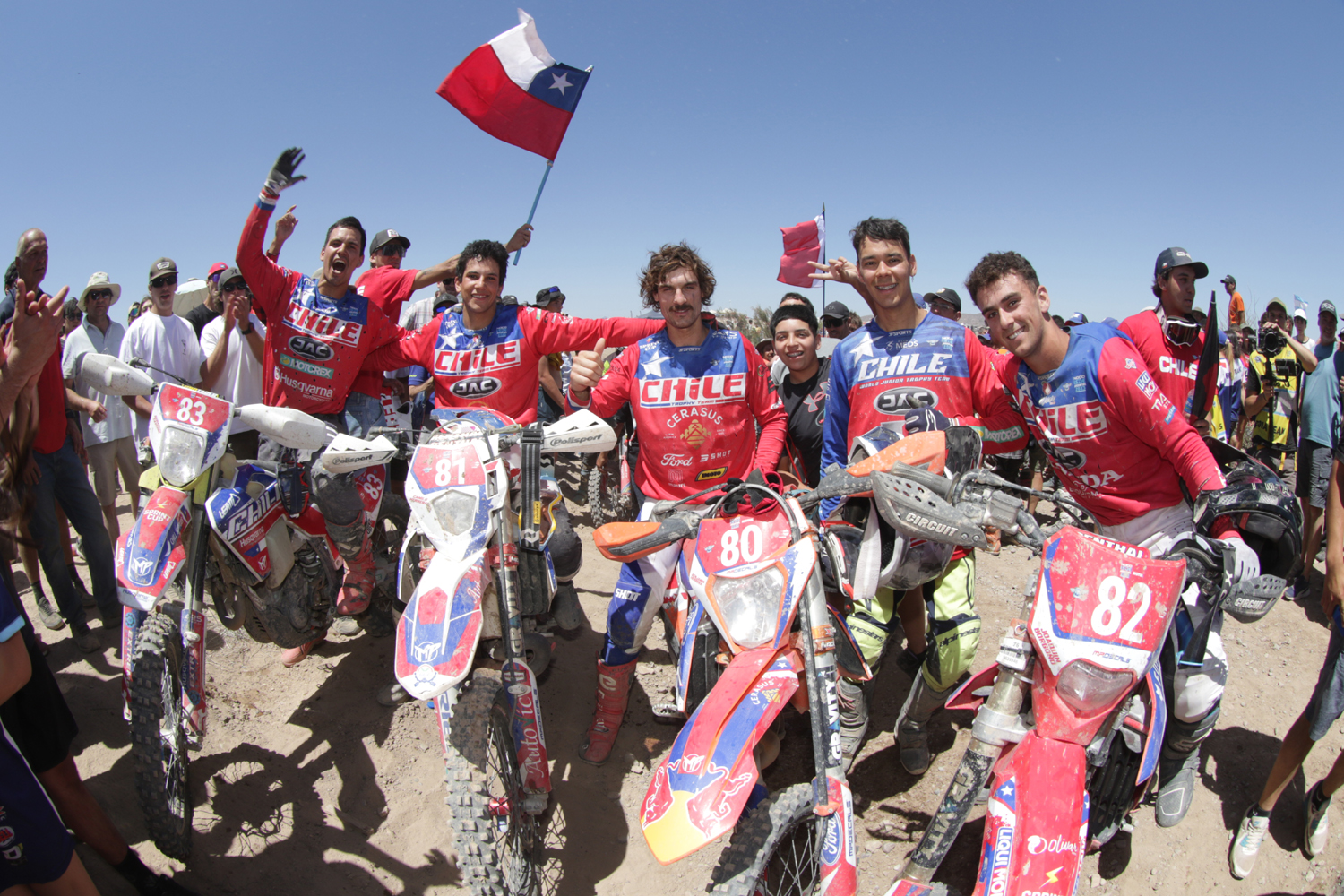 Chile obtiene un histórico 4° lugar en los Six Days de Moto Enduro en